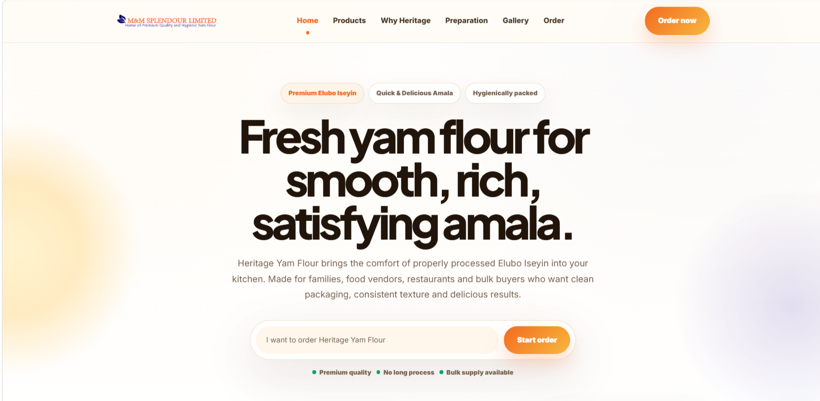 Elubo Iseyin homepage screenshot
